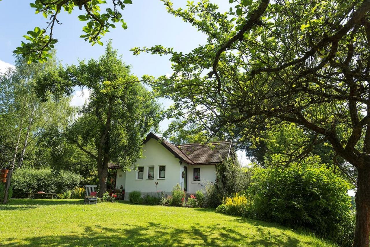 וואלדסאסן Ferienhaus Am Alten Bahndamm מראה חיצוני תמונה